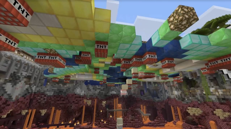 Illustration for article titled Minecraft's Free Tumble Mini-Game Is A Blast